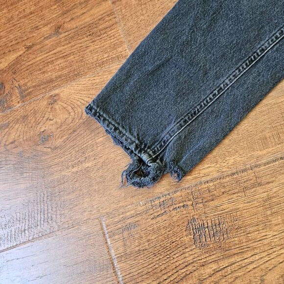 Agolde Riley High Rise Straight Leg Jeans - Picture 4 of 9